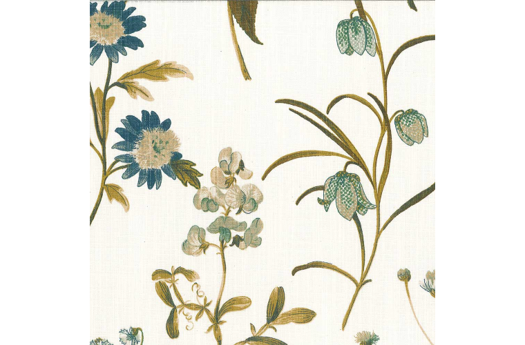 Basford Brands BOTANICAL 137CM UNC TEAL UNCOATED basford-brands-botanical-137cm-unc-teal-uncoated